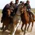 Улак ( козлодрание) - национальная игра в Средней Азии для настоящих джигитов - всадники борятся за обезглавленную тушу козла.